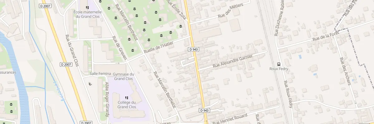 Plan du 91 Rue Paul Doumer à Montargis