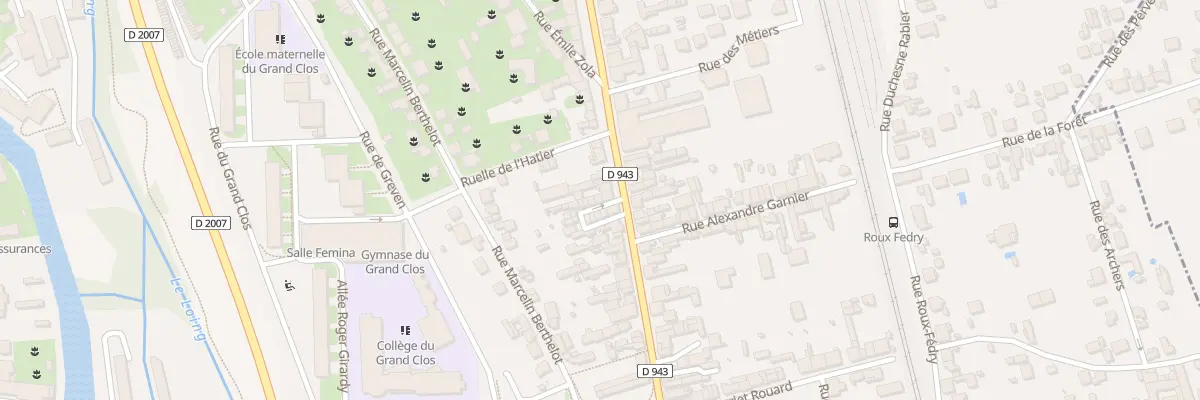 Plan du 97 Rue Paul Doumer à Montargis