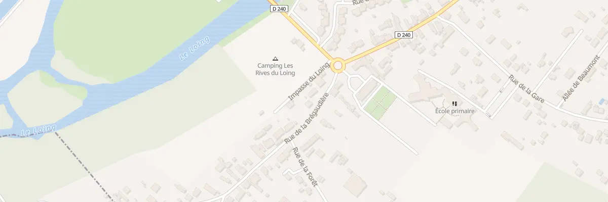 Plan du 6 Rue de la Brégaudière à Cepoy