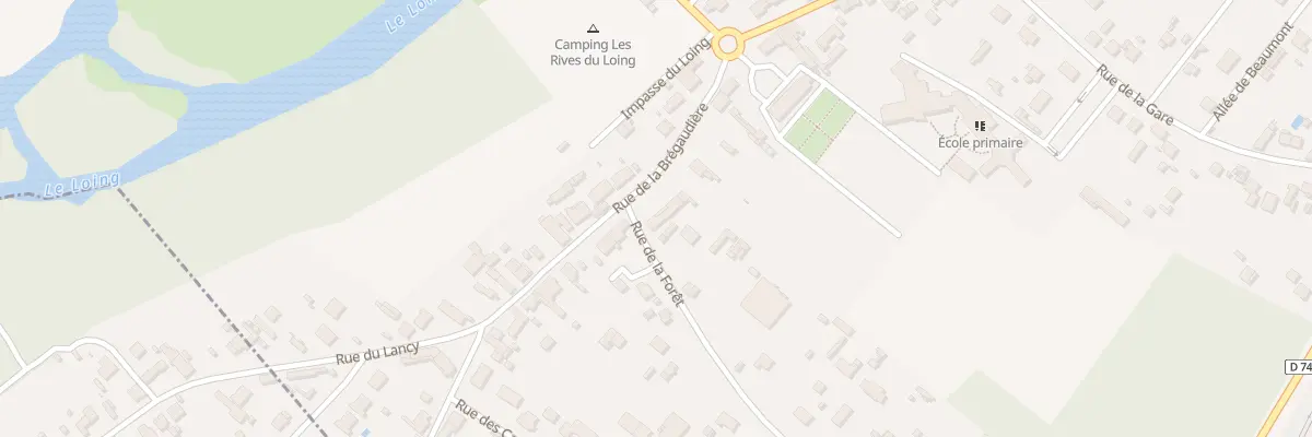 Plan du 9 Rue de la Brégaudière à Cepoy