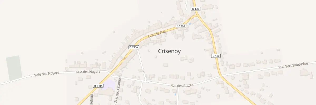 Plan du 36 Gr Grande Rue à Crisenoy