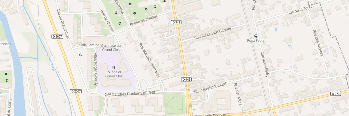 Plan du 55B Rue Paul Doumer à Montargis
