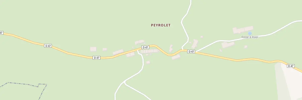 Plan du 7 Peyrolet à Lugarde