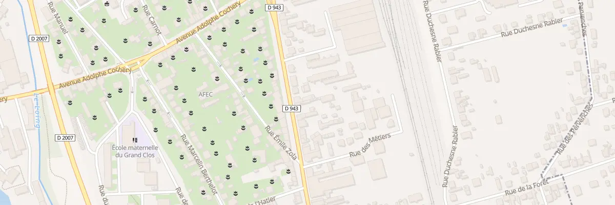 Plan du 142 Rue Paul Doumer à Montargis