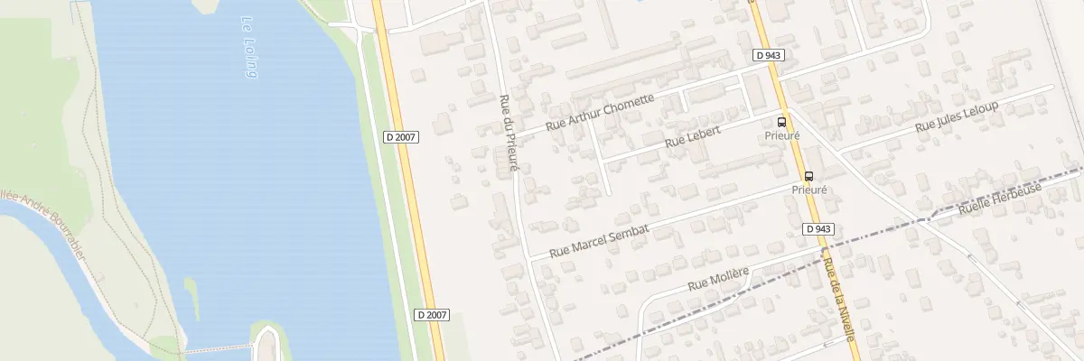 Plan du 21 Rue du Prieuré à Montargis