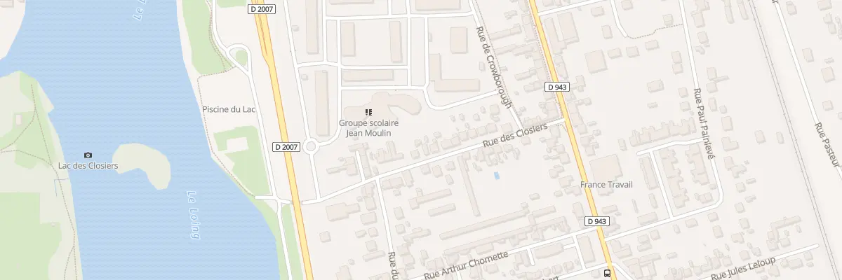Plan du 18 Rue des Closiers à Montargis