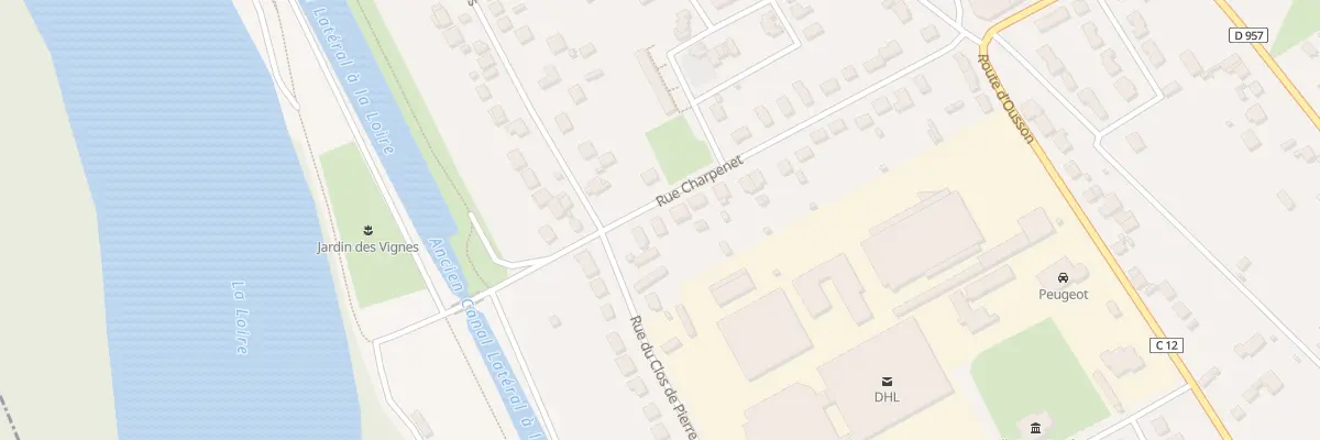 Plan du 27 Rue Charpenet à Briare
