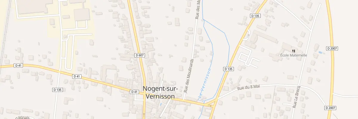 Plan du 9 Rue des Moulinards à Nogent-sur-Vernisson