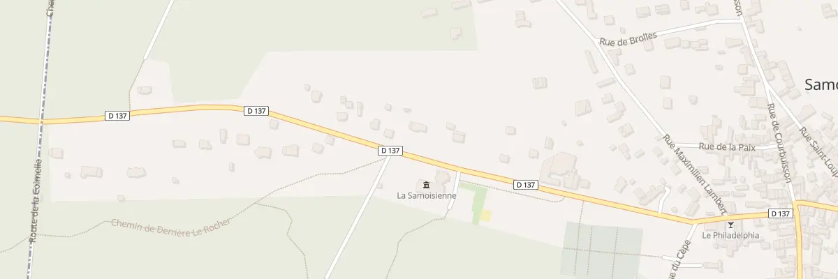Plan du 32 Av de la Libération à Samois-sur-Seine