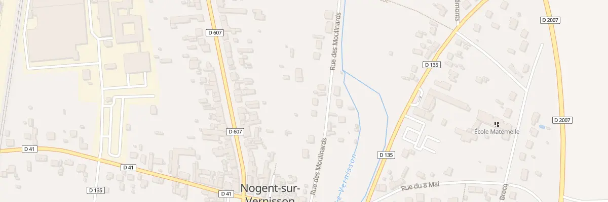 Plan du 15 Rue des Moulinards à Nogent-sur-Vernisson