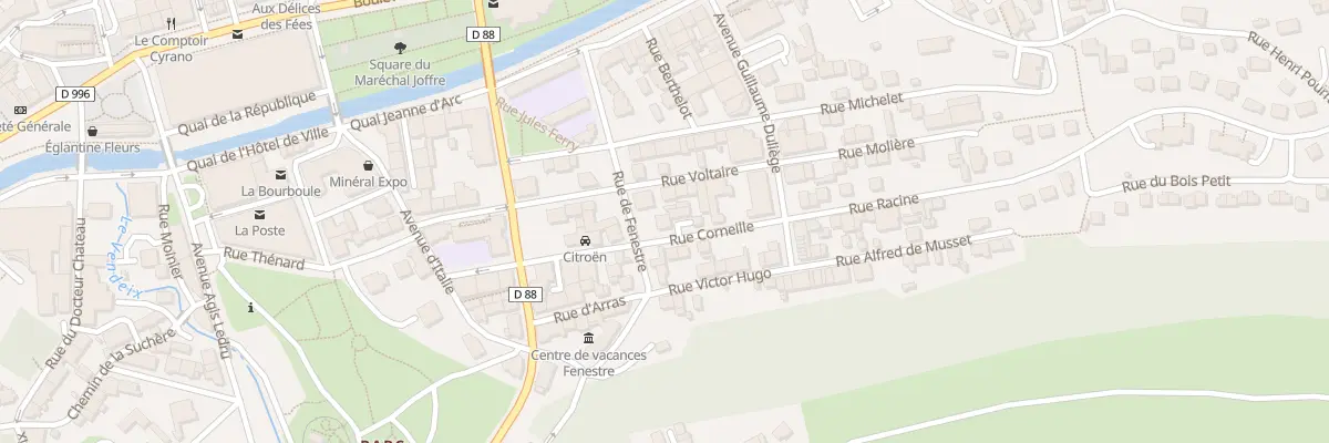 Plan du 17 Rue Corneille à La Bourboule