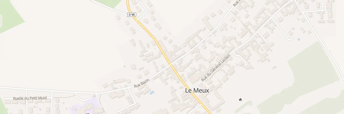 Plan du 78 Rue de la République au Meux