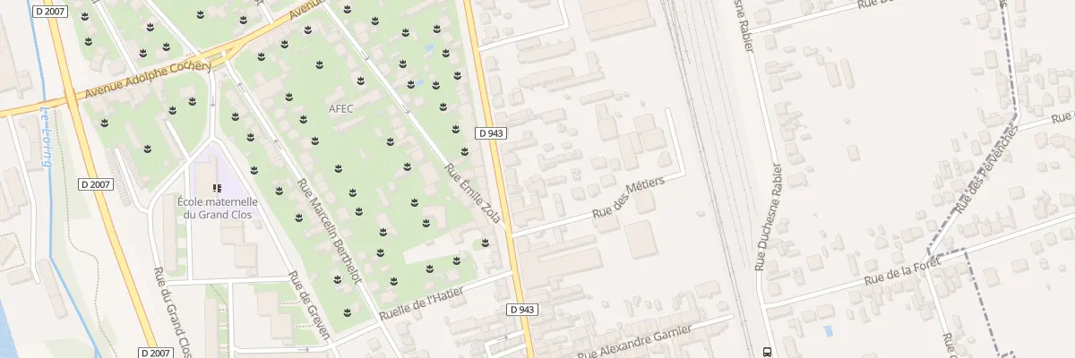Plan du 128 Rue Paul Doumer à Montargis