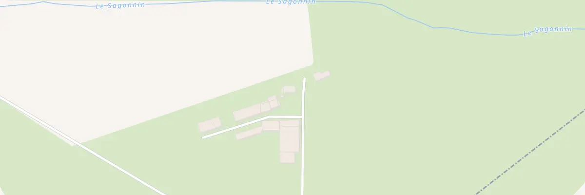 Plan du 189 Les Saques à Bannegon
