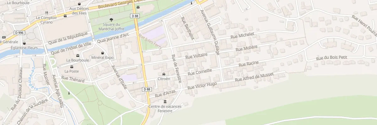 Plan du 26 Rue Voltaire à La Bourboule