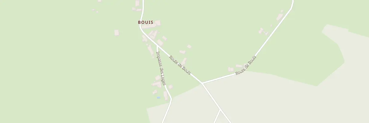 Plan du 2490 Rte de Bouis à Isle-et-Bardais