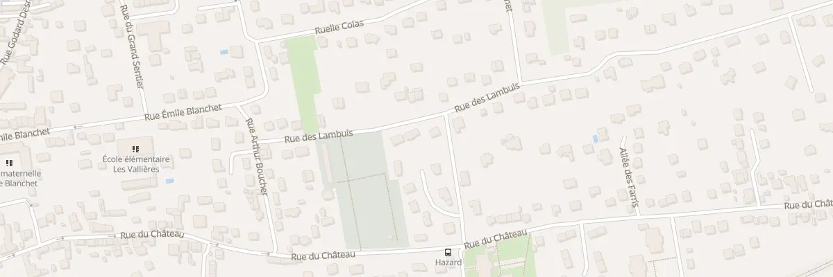 Plan du 12 Rue des Lambuis à Dampmart