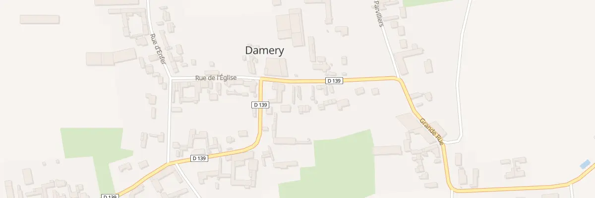 Plan du 15 Rue de l’Eglise à Damery