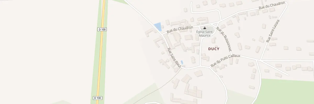 Plan du 11 Rue St Rieul à Fresnoy-le-Luat
