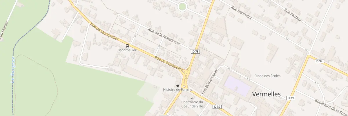 Plan du 8 Rue Montpellier à Vermelles