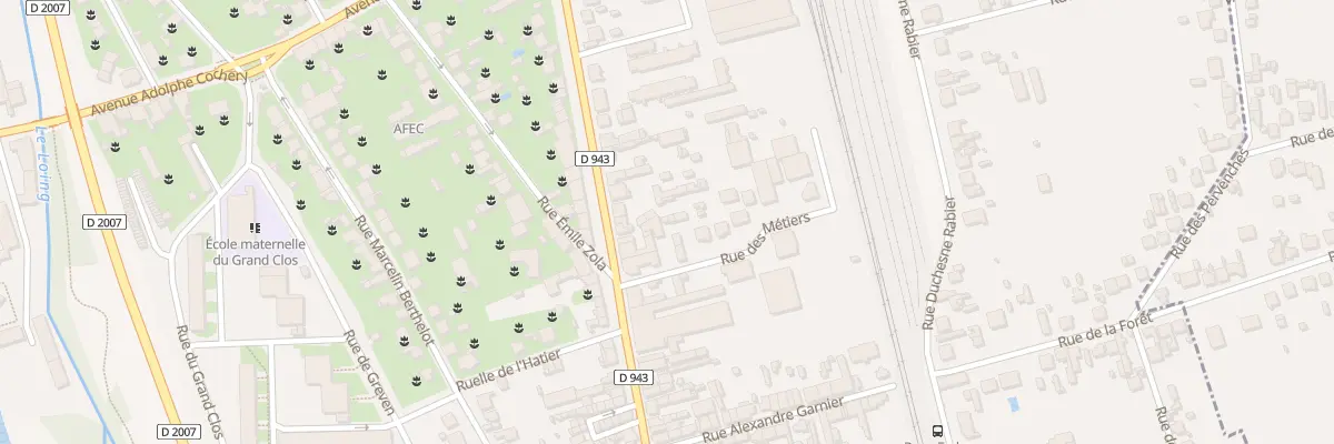 Plan du 128B Rue Paul Doumer à Montargis