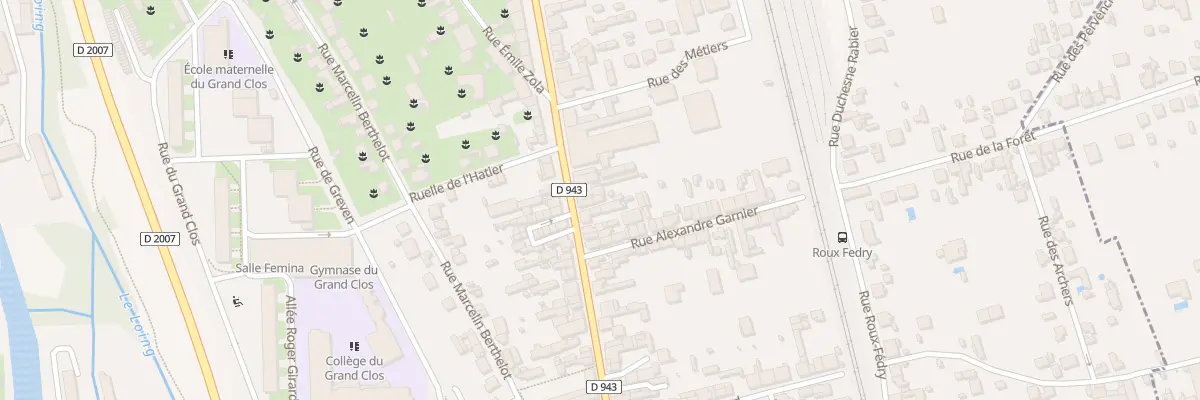 Plan du 76 Rue Paul Doumer à Montargis
