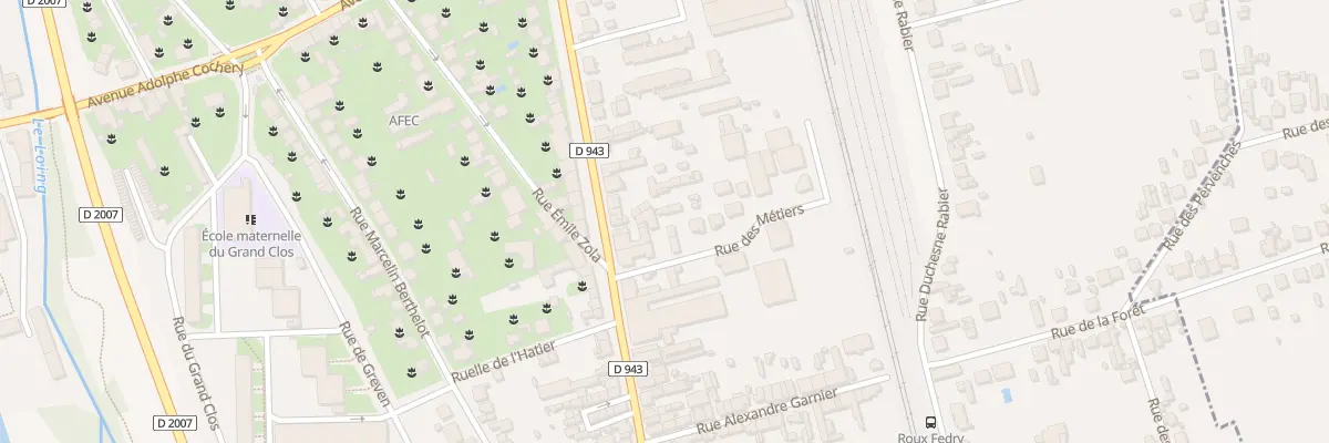 Plan du 116B Rue Paul Doumer à Montargis