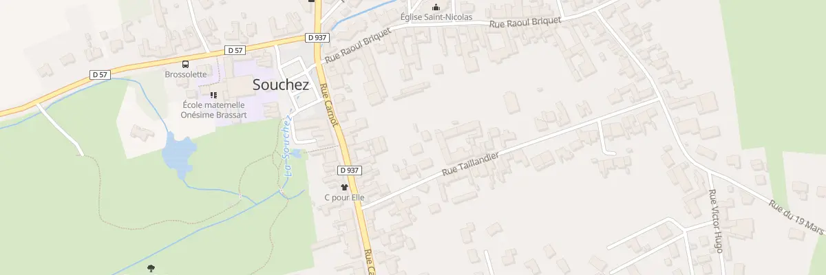 Plan du 7 Rue Tailliandier à Souchez