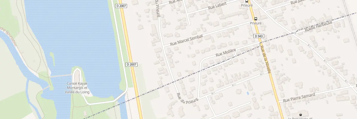 Plan du 31 Rue du Prieuré à Montargis
