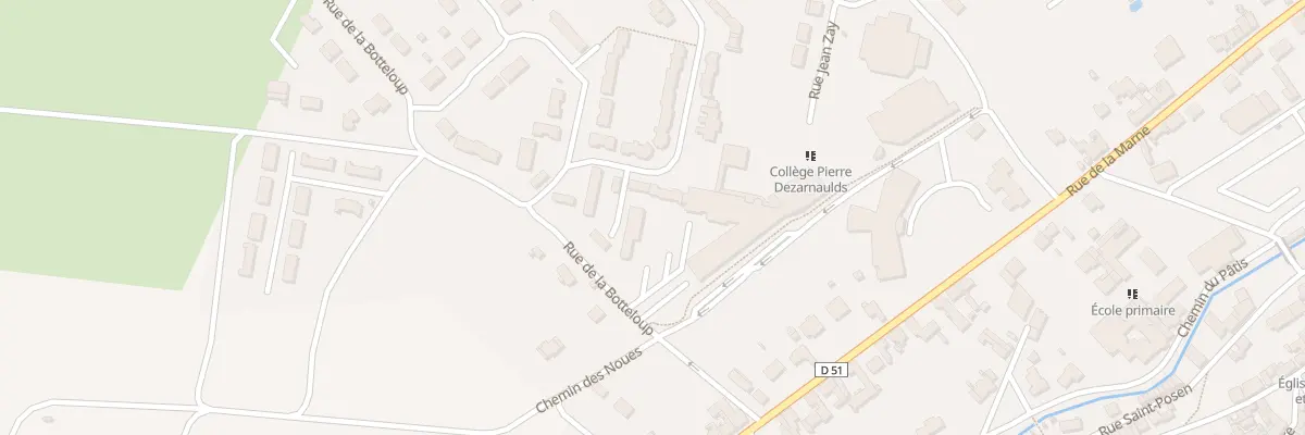Plan du 1 Rue de la Paix à Châtillon-sur-Loire