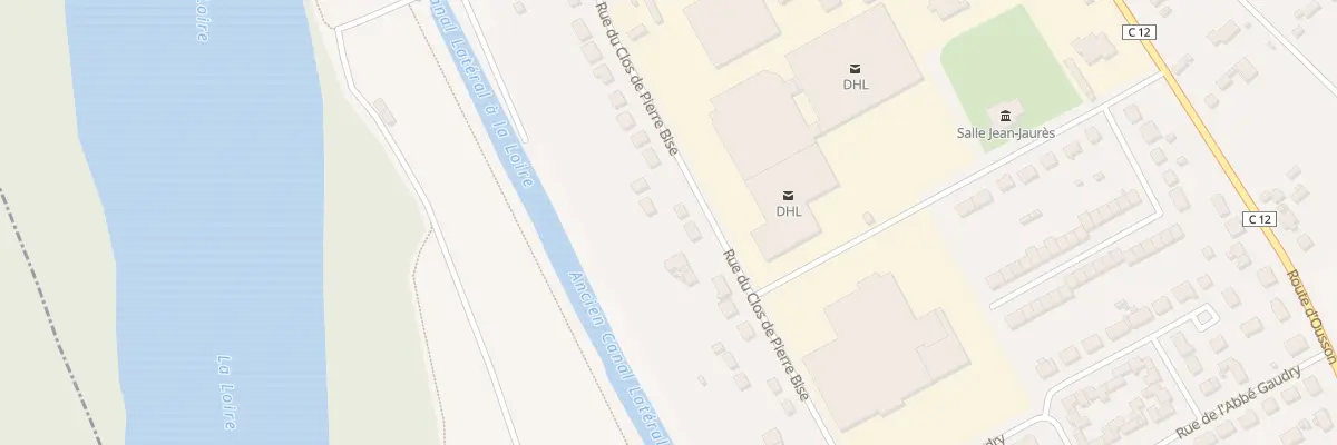 Plan du 26 Rue du Clos de Pierre Bise à Briare