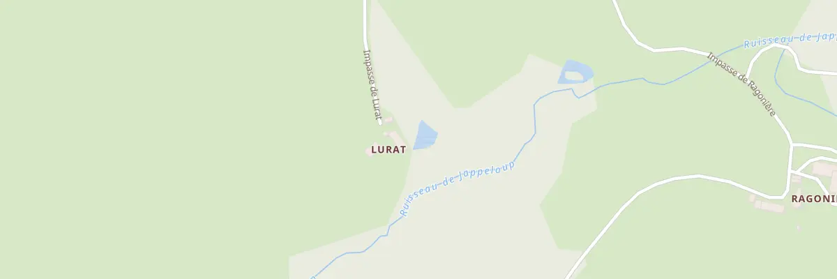 Plan du 5341 Lurat au Brethon