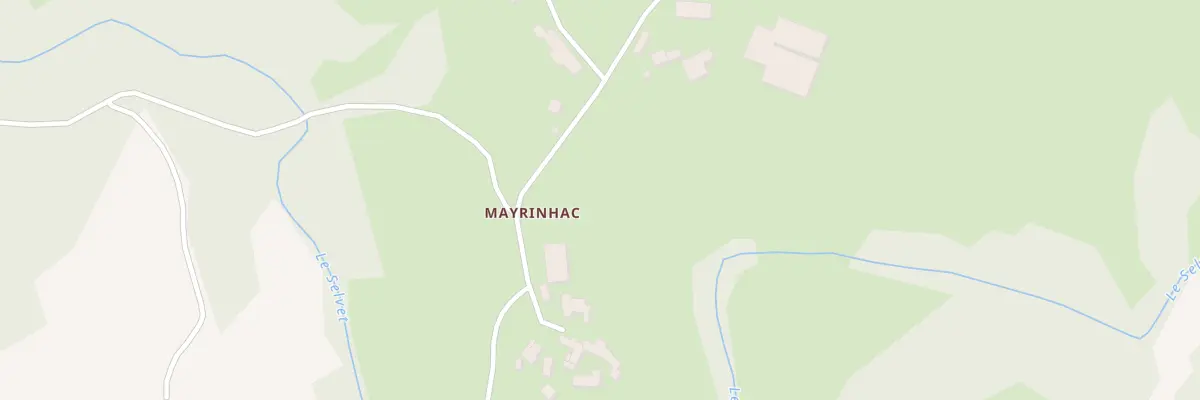Plan du 5082 Mayrinhac à Huparlac