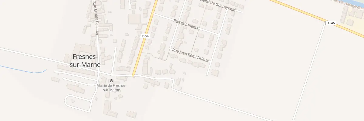 Plan du 3 Rue Jean Remi Drieux à Fresnes-sur-Marne
