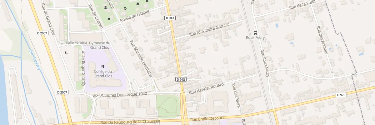 Plan du 34B Rue Paul Doumer à Montargis