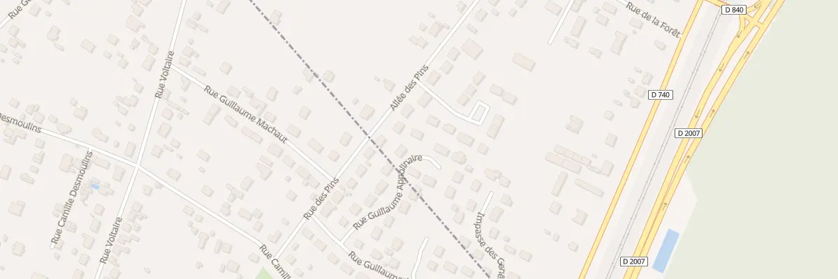 Plan du 14 Rue Guillaume Appolinaire à Cepoy