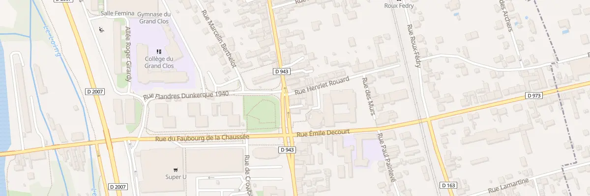 Plan du 6 Rue Paul Doumer à Montargis