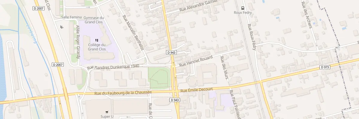 Plan du 10 Rue Paul Doumer à Montargis