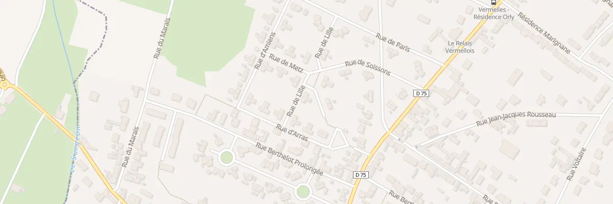 Plan du 6 Rue de Lille à Vermelles