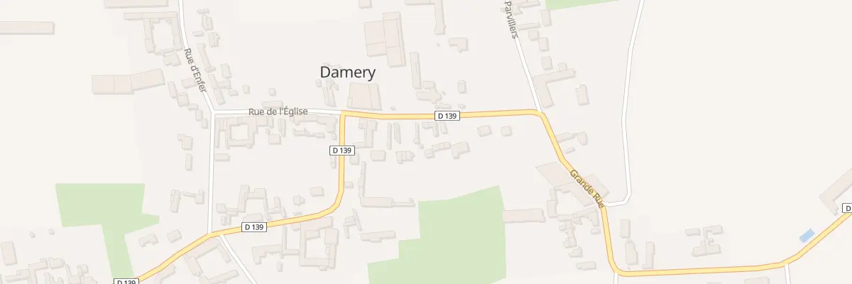 Plan du 11 Rue de l’Eglise à Damery