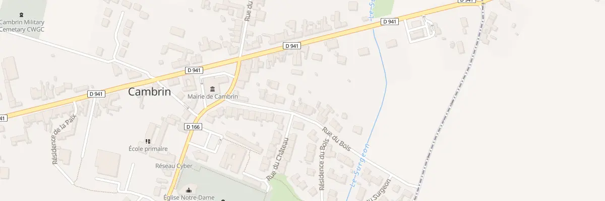 Plan du 11 Rue du Bois à Cambrin