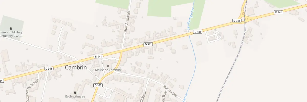 Plan du 112 Bd Louis Lesage à Cambrin