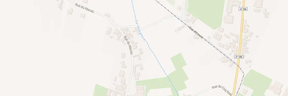 Plan du 36 Rue du Marais à Cambrin
