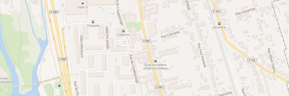 Plan du 62 Rue Deportes Internes Resistan à Montargis