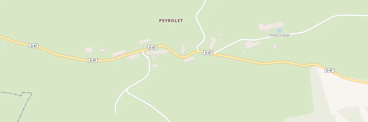Plan du 5 Peyrolet à Lugarde