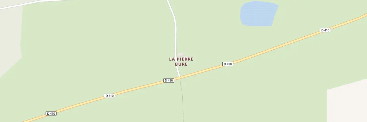 Plan du 5211 La Pierre Bure au Brethon