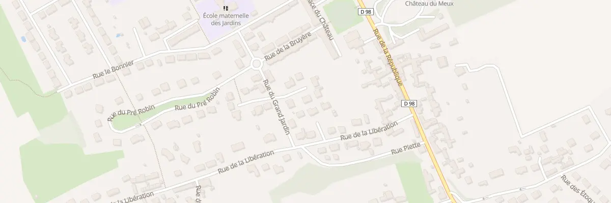 Plan du 5 Sq des Ormeaux au Meux