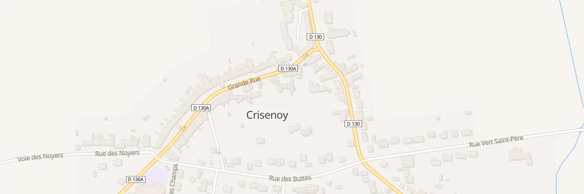 Plan du 52 Gr Grande Rue à Crisenoy