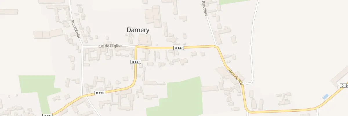 Plan du 9 Rue de l’Eglise à Damery