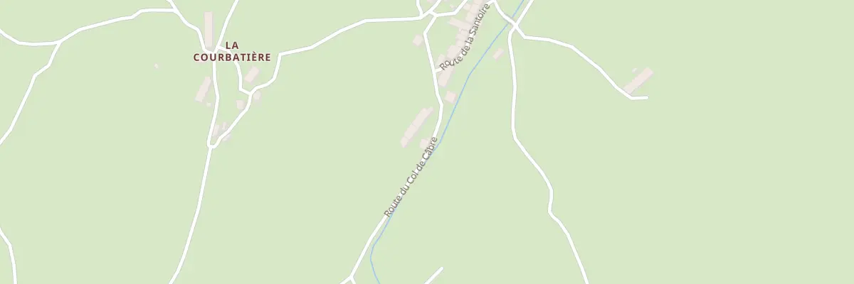 Plan du 5080 La Graviere à Lavigerie